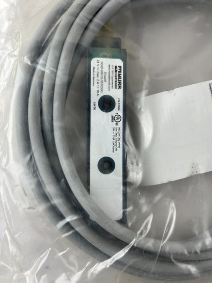 Murr Elektronik exact8 8000-88010-3570500 8-Port M8 Distribution 5m Cable NEW