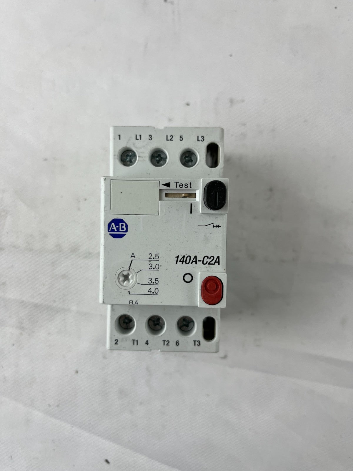 Allen‑Bradley 140A-C2A-B40 Manual Motor Starter 2.5–4.0A 3‑Pole Used Spare Part