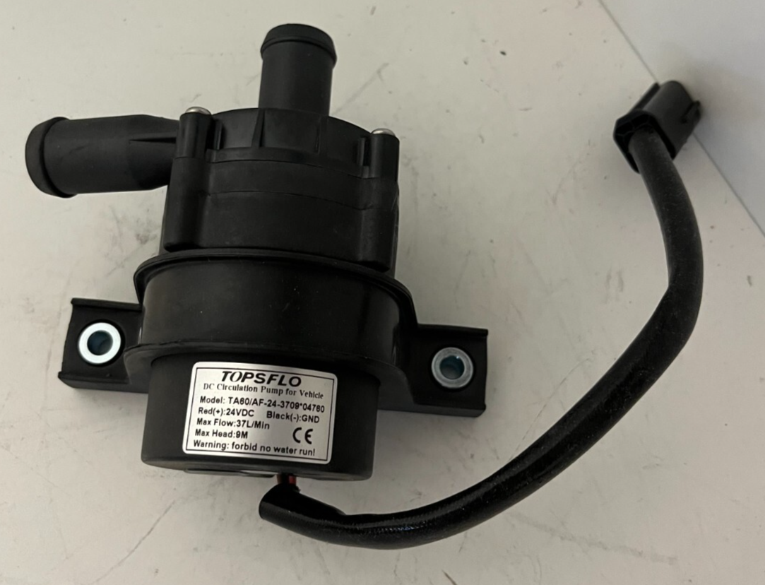 TOPSFLO TA80A-PA-24-3707-04760 24V DC Circulation Pump 37L/Min Vehicle New