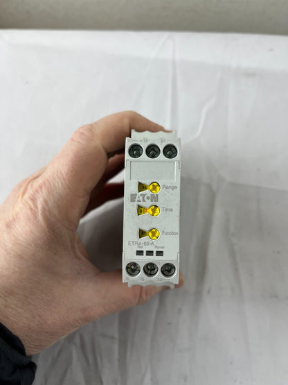 Eaton ETR4-69-A Timer Relay NEW 24-240V 0.05s-100h Multifunction DIN XTTR6A100H6
