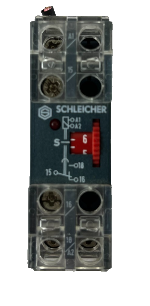 Schleicher KZT110 (C) Time Delay Relay 230-240V 0.5-10s 06013695 Germany NEW