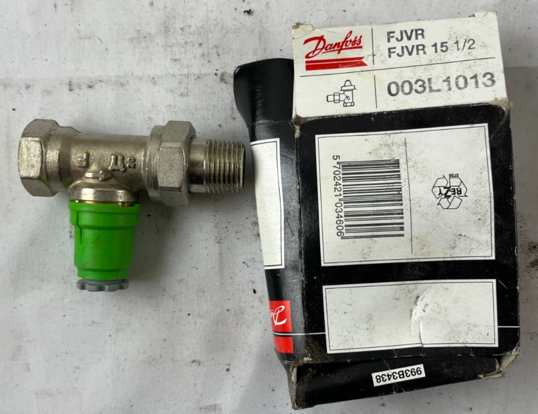 Danfoss FJVR 15 1/2 Return Temperature Limiter Valve 003L1013 New Spare Unit