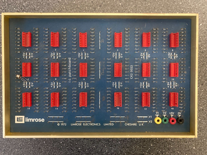 1972 Limrose Electronics IC Patchboard Model CK2 0022, Vintage Electronics