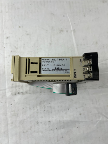 Omron 3G2A3-ID411 SYSMAC I/O Device Input Module 12–48V DC Used Spare Part