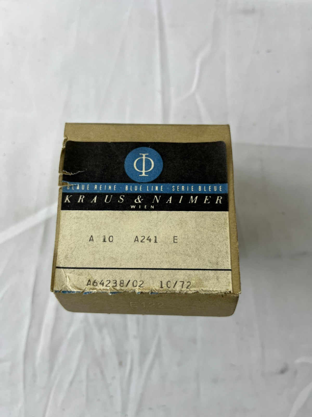 Kraus Naimer A10 A241 E Vintage 1972 Blue Line Cam Switch Austria NOS Boxed