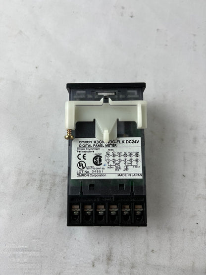 Omron K3GN-NDC-FLK DC24V Digital Panel Meter 4-20mA Used Spare Unit