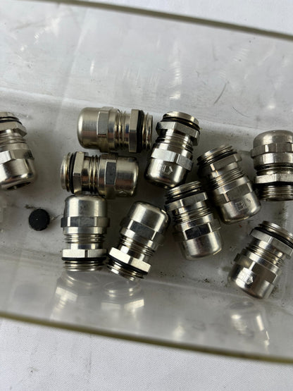 LAPP SKINTOP Stainless Steel Cable Glands M20 IP68 Lot Bundle 11x Used