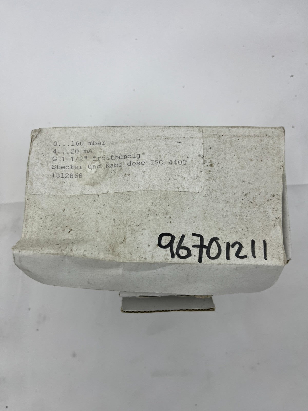 NEW BD Sensors LMK 351 Pressure Transmitter 0–160 mbar 4–20mA G1½" ISO4400 Boxed