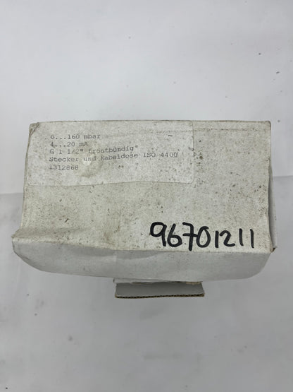 NEW BD Sensors LMK 351 Pressure Transmitter 0–160 mbar 4–20mA G1½" ISO4400 Boxed