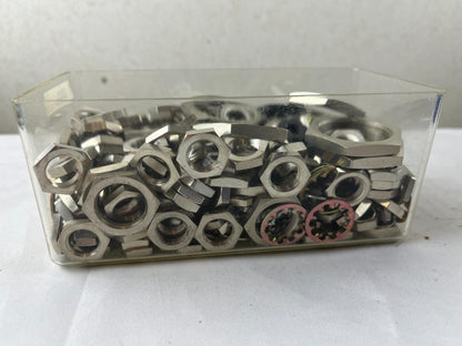 Sensor Mounting Hardware Lot Lock Nuts Washers M12 M18 M30 New Mixed Assortment