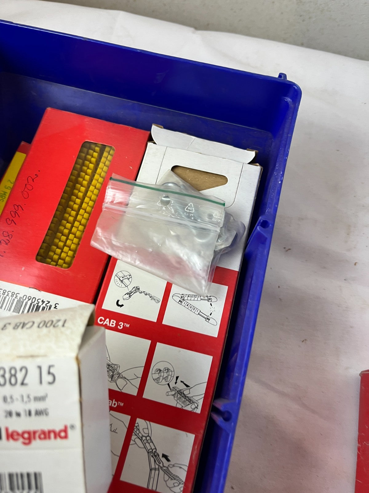 Legrand CAB 3 Cable Markers Number Sleeves Mixed Incomplete Lot New Bundle