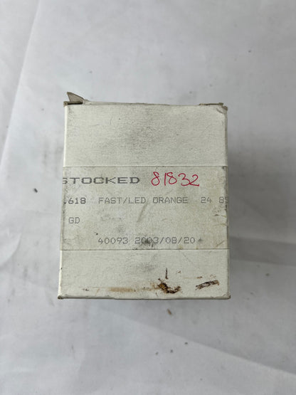 Orange 24V AC/DC Fast LED Stack Light Module Tower Beacon NOS Spare Part