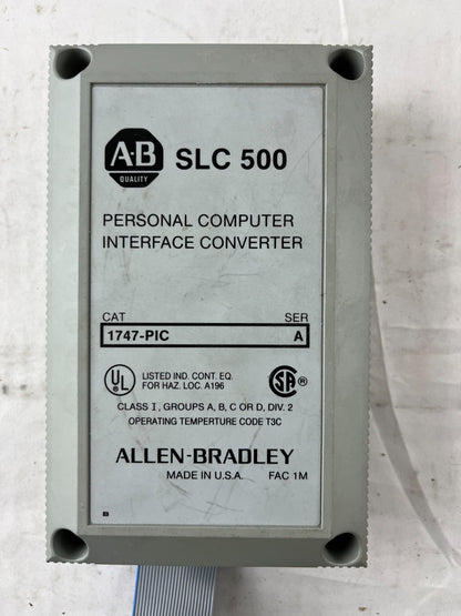 Allen-Bradley 1747-PIC SLC 500 Personal Computer RS-232 to DH-485 Interface