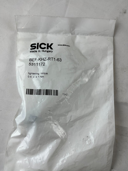 SICK BEF‑KHZ‑RT1‑63 Cylinder Sensor Mounting Bracket 8–63 mm 5311172 New Sealed