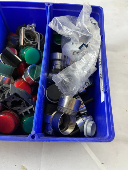 Telemecanique Harmony XB2 Pushbutton Pilot Light Parts Lot 50+ Pcs Mixed