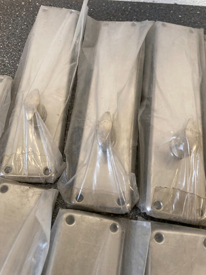 Bundle of 15x Assa Abloy Spacer Long Plates w. Lever Handles 230x50x5mm