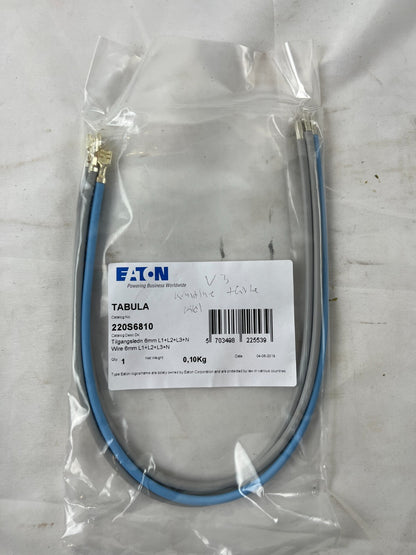 Eaton 220S6810 Tabula Feed Cable 6mm² L1+L2+L3+N 480mm New Spare Unit