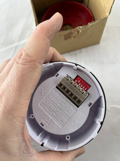 Fulleon ROLP/SV 0832-CPD-1651 Fire Alarm Sounder Red Deep Base EN54-3 NEW UK
