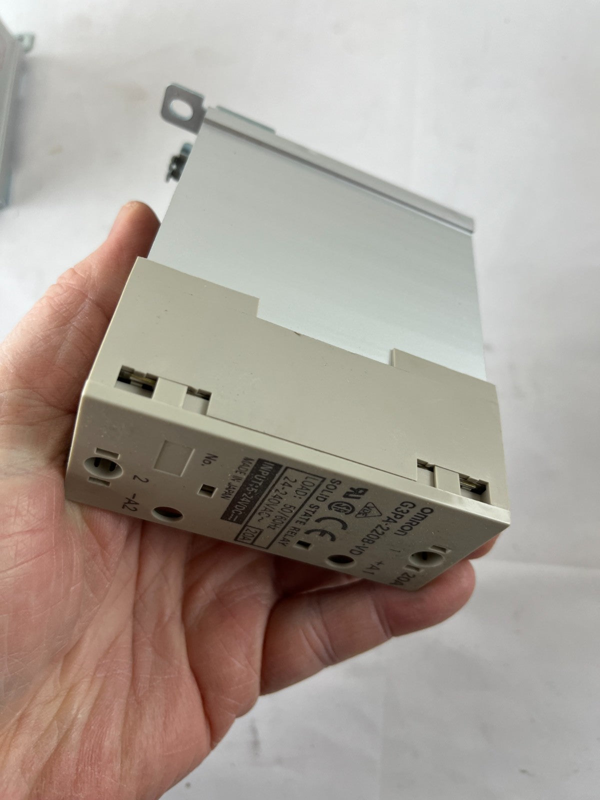 Omron G3PA-220B-VD Solid State Relay 20A 24–240VAC, 5–24VDC Input, DIN Rail, New