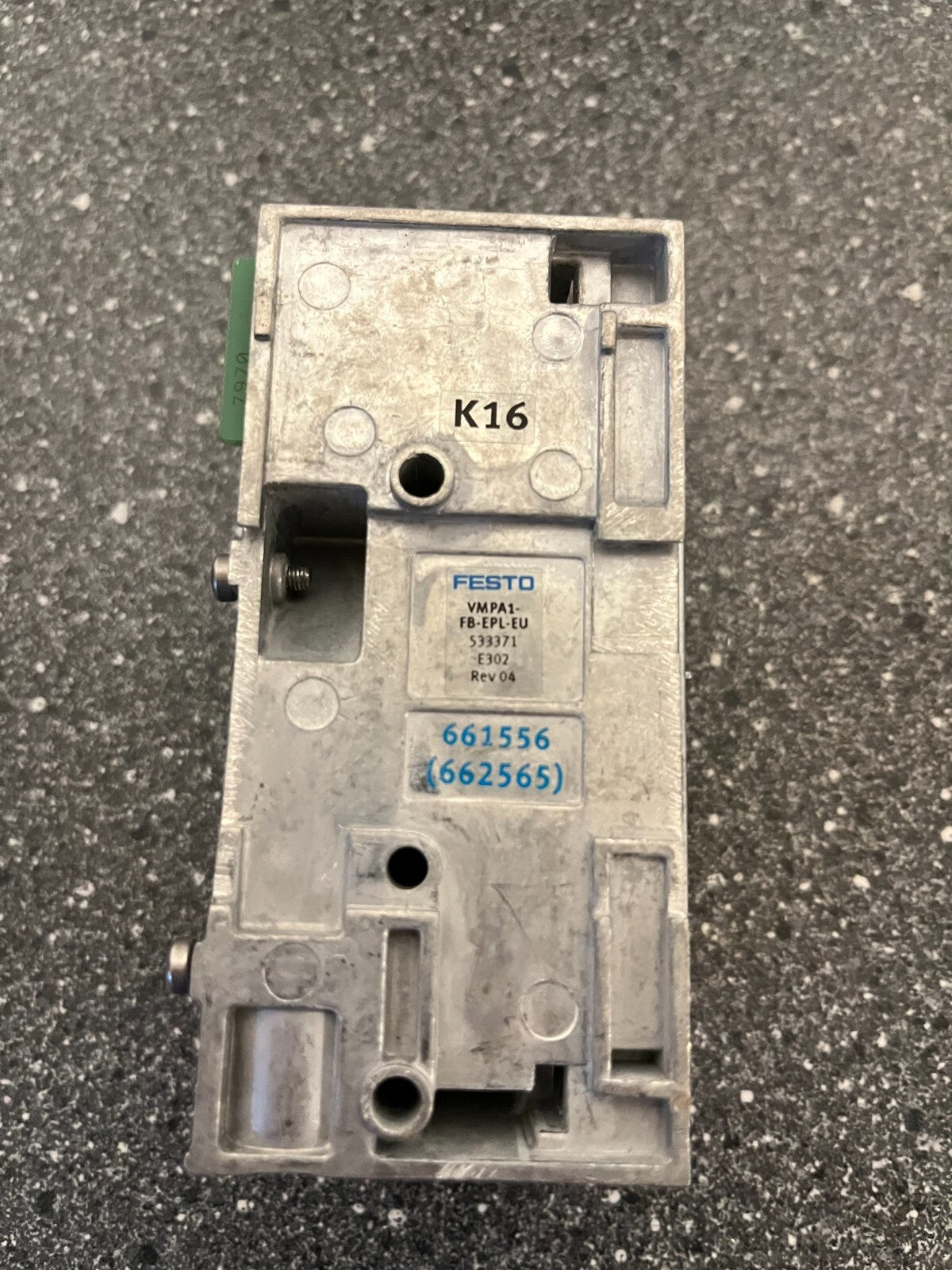 Festo VMPA1-FB-EPL-EU Valve Manifold Block - Used, Part #533371, E302
