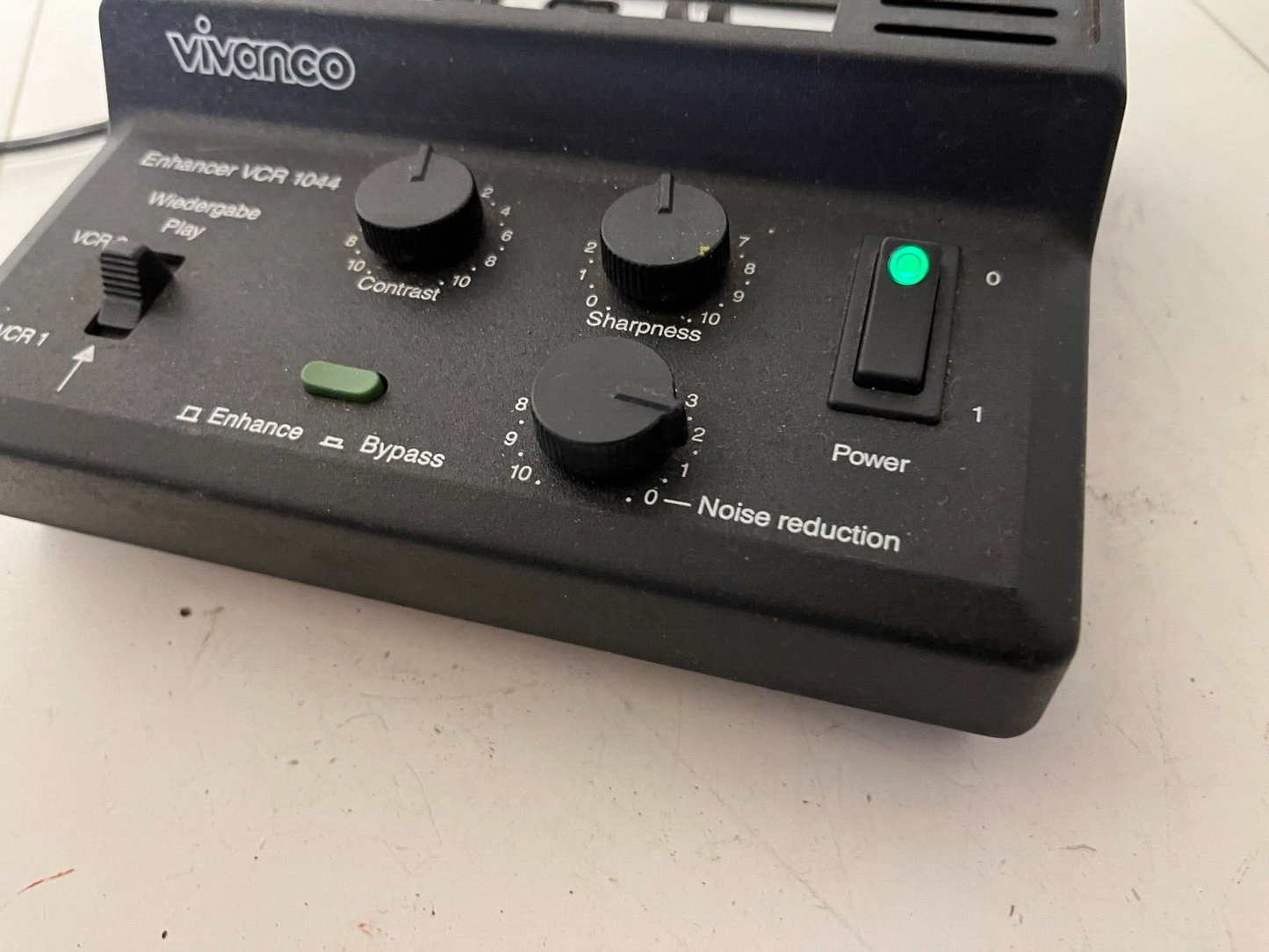 Vivanco VCR 1044 Enhancer Video Processor - Noise Reduction & Sharpness - Tested