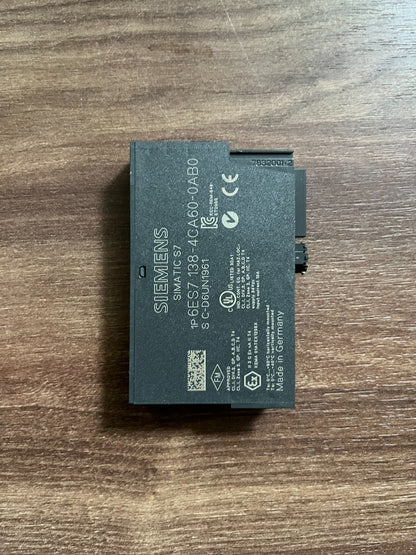 Siemens SIMATIC S7 ET200S 6ES7 138-4CA60-0AB0 PM-E DC24V Power Module NEW
