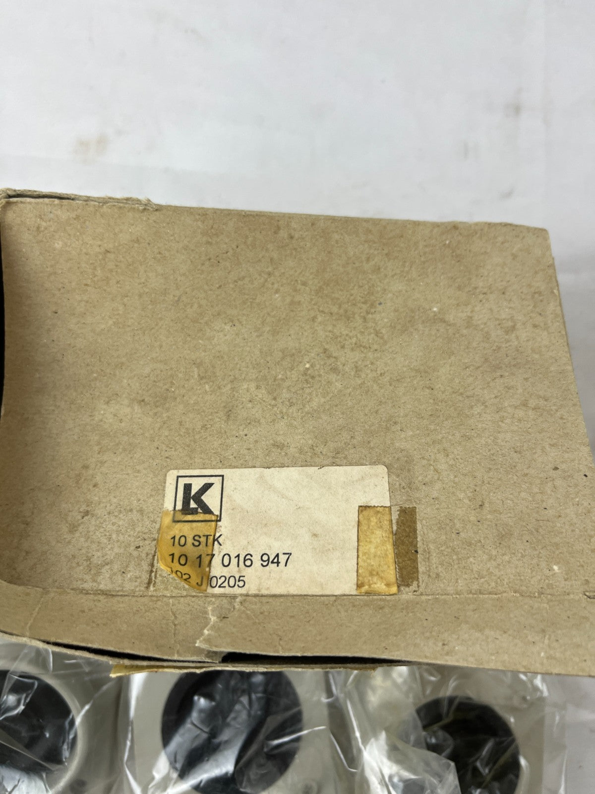 Lot of 4 Rotary Switch Protective Membrane Covers Panel Seal Gasket New NOS