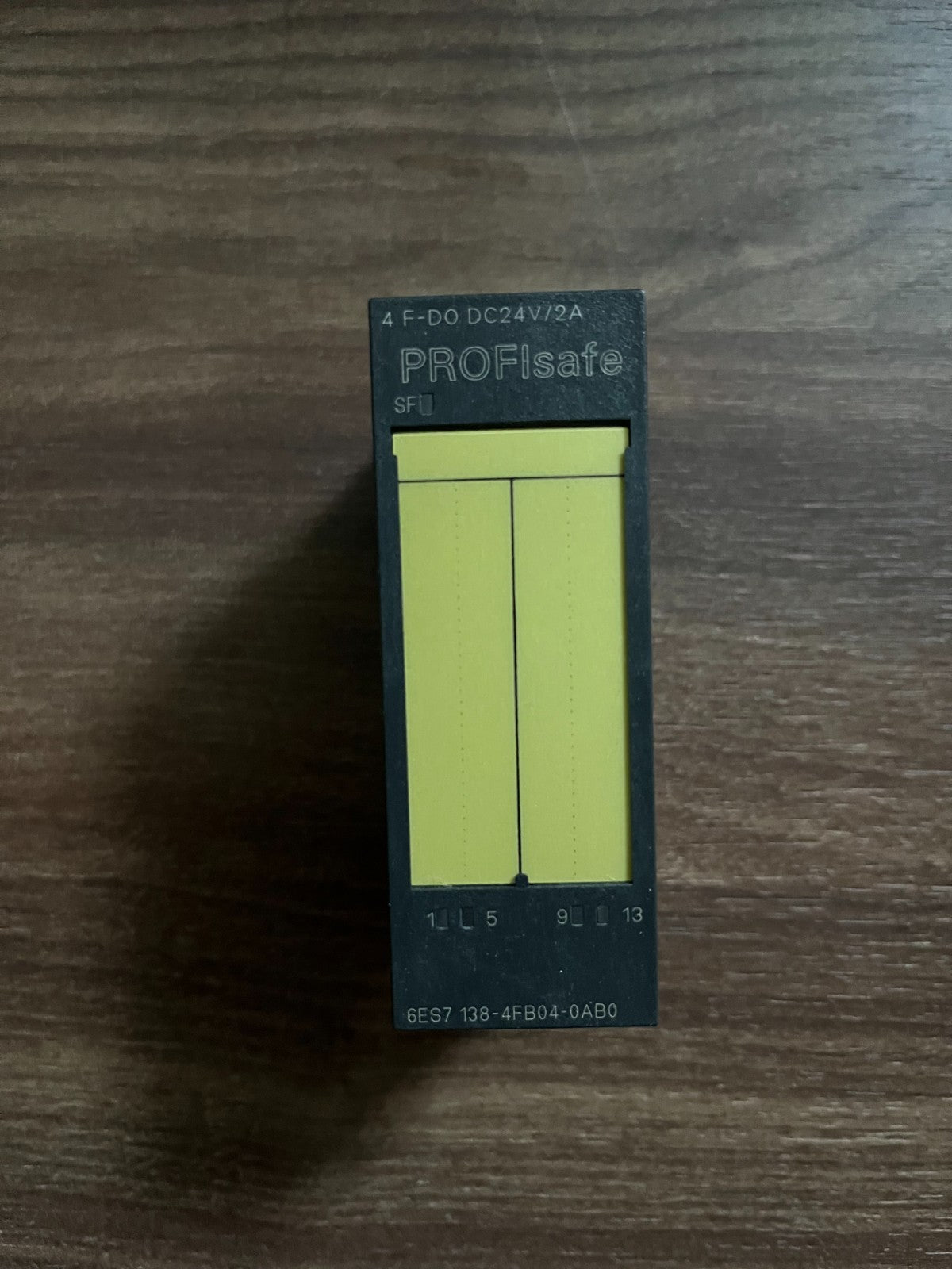 Siemens 6ES7138-4FB04-0AB0 ET 200S F-DQ 4x24V/2A PROFIsafe Digital Output Module