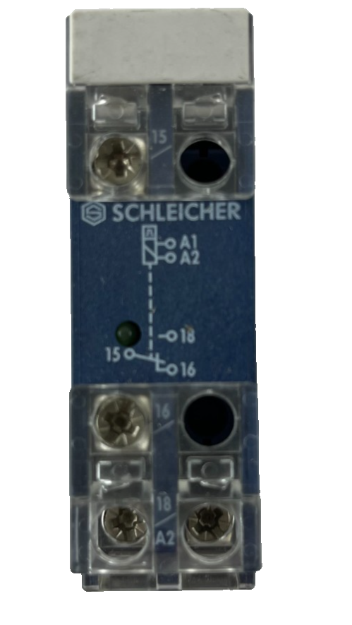 Schleicher KSB11 (C) Time Delay Relay 24V AC/DC 50-60Hz 10512658 Germany NEW