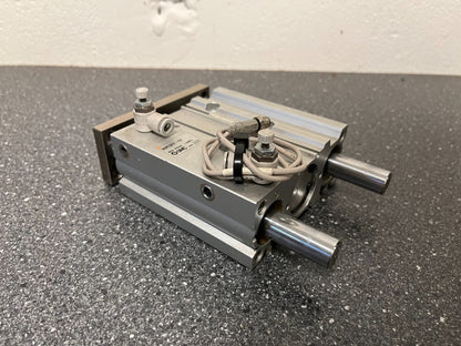 SMC MGPL32TF-75Z Guided Pneumatic Cylinder, 32mm Bore, 75mm Stroke, Tested