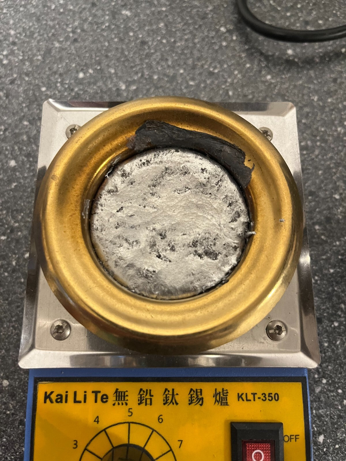 Kai Li Te KLT-350 Lead-Free Solder Pot – Adjustable Temperature (200–450°C)