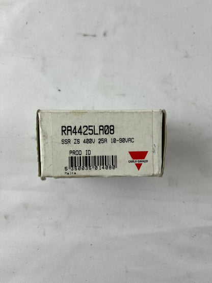 Carlo Gavazzi RA4425LA08 Solid State Relay SSR, 1-Phase, 25A 42–480VAC Load NEW