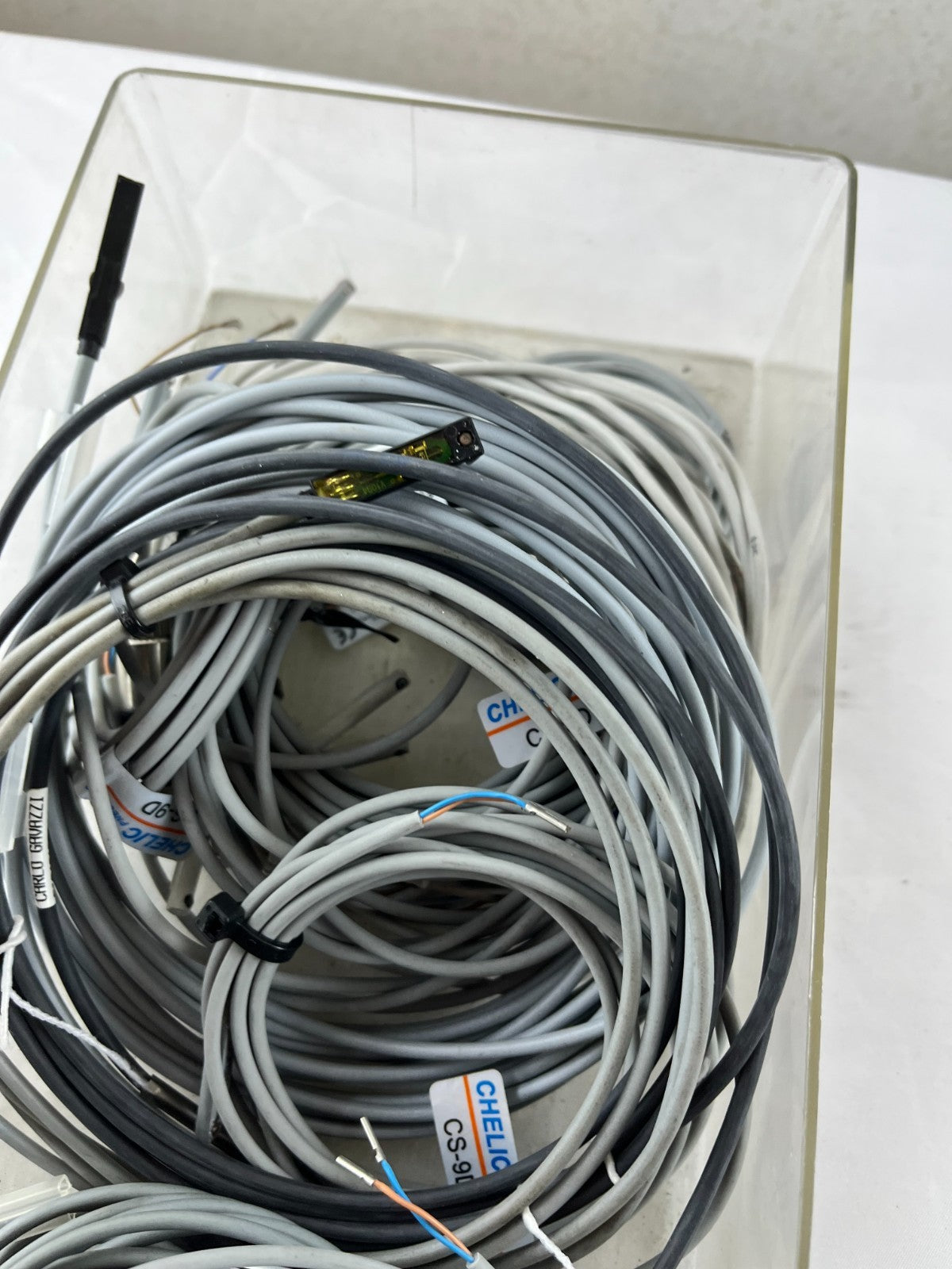 Proximity Sensor Cable Lot Chelic CS-9D Magnetic Switch Used Working Industrial