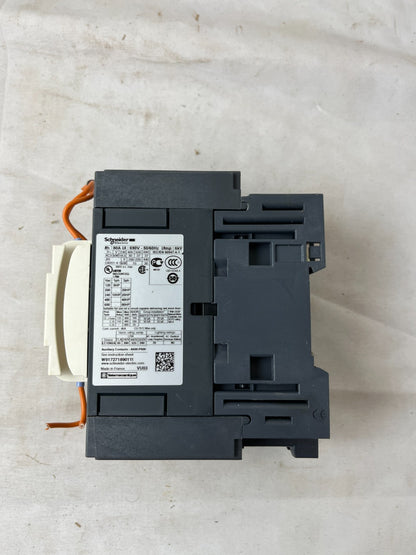 Schneider LC1D65A TeSys Contactor 80A 24V DC Coil Used Spare Unit