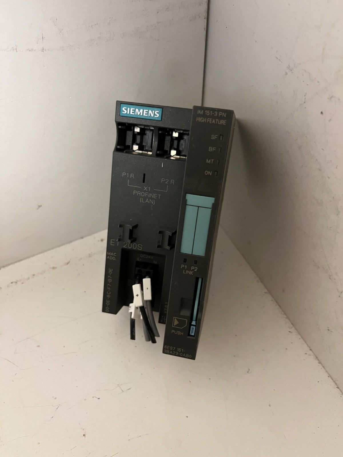 Siemens ET200S IM 151-3 PN 6ES7 151-3BA23-0AB0 High Feature Profinet Used Tested