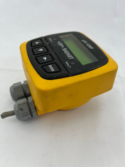 GF Signet pH/ORP Controller w/ Dual Relay Output +GF+ Signet CE UL LR92369 Used