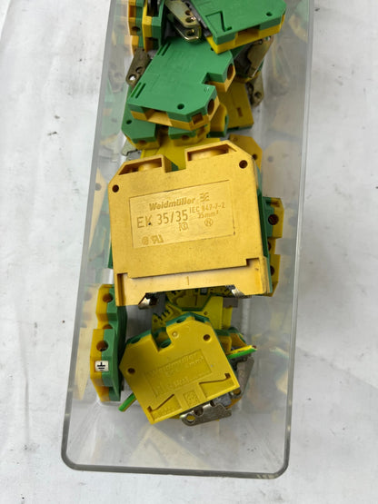 Weidmüller EK 35/35 Earth Terminal Block 35 mm² IEC 947-7-2 New Lot Spare Units
