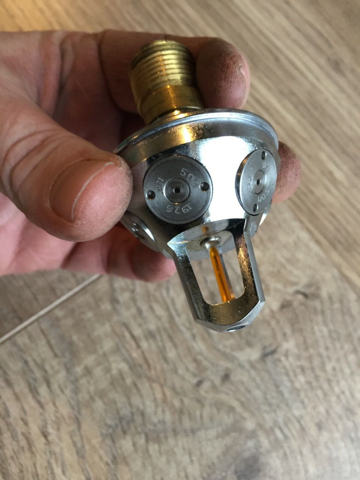 Danfoss Semco HNMP-5-10-2.04-57 B Nozzle Brass Fire Water Mist Sprinkler Head 
