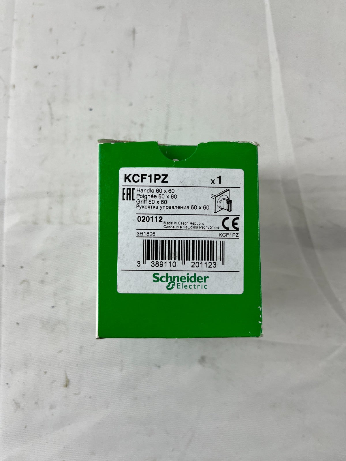 Schneider Electric KCF1PZ TeSys Vario Red Rotary Handle 60×60mm New in Box
