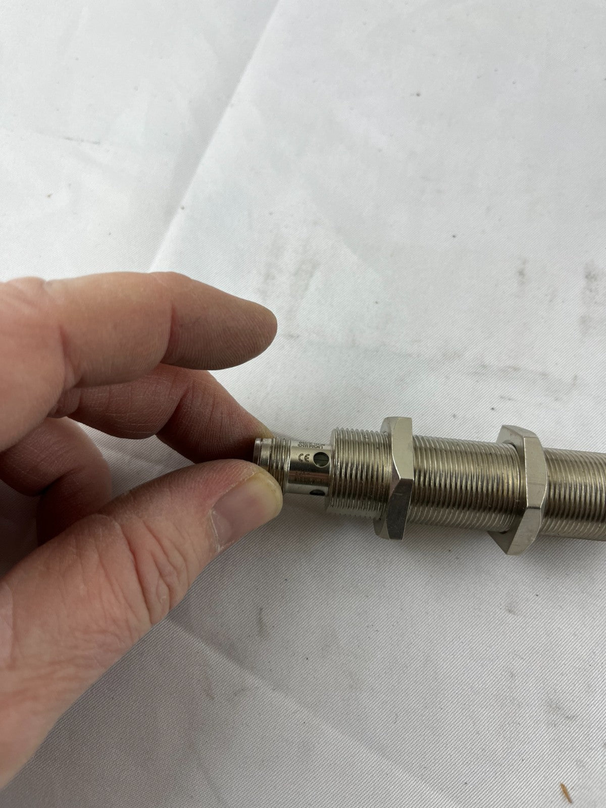 Omron E2A‑M18KS08‑M1‑B1 Inductive Proximity Sensor 8 mm PNP NO M18 Short Body
