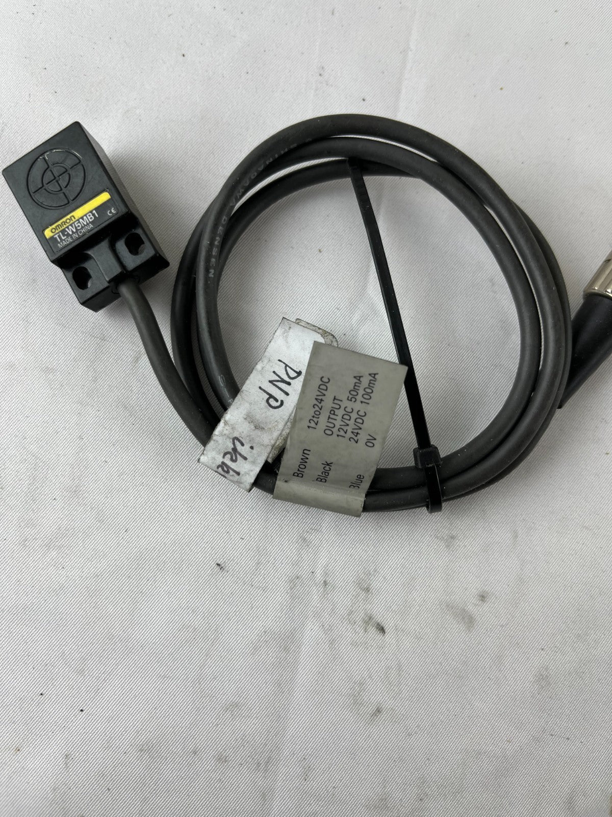 Omron TL-W5MB1 Inductive Proximity Sensor 12-24VDC Used Spare Unit