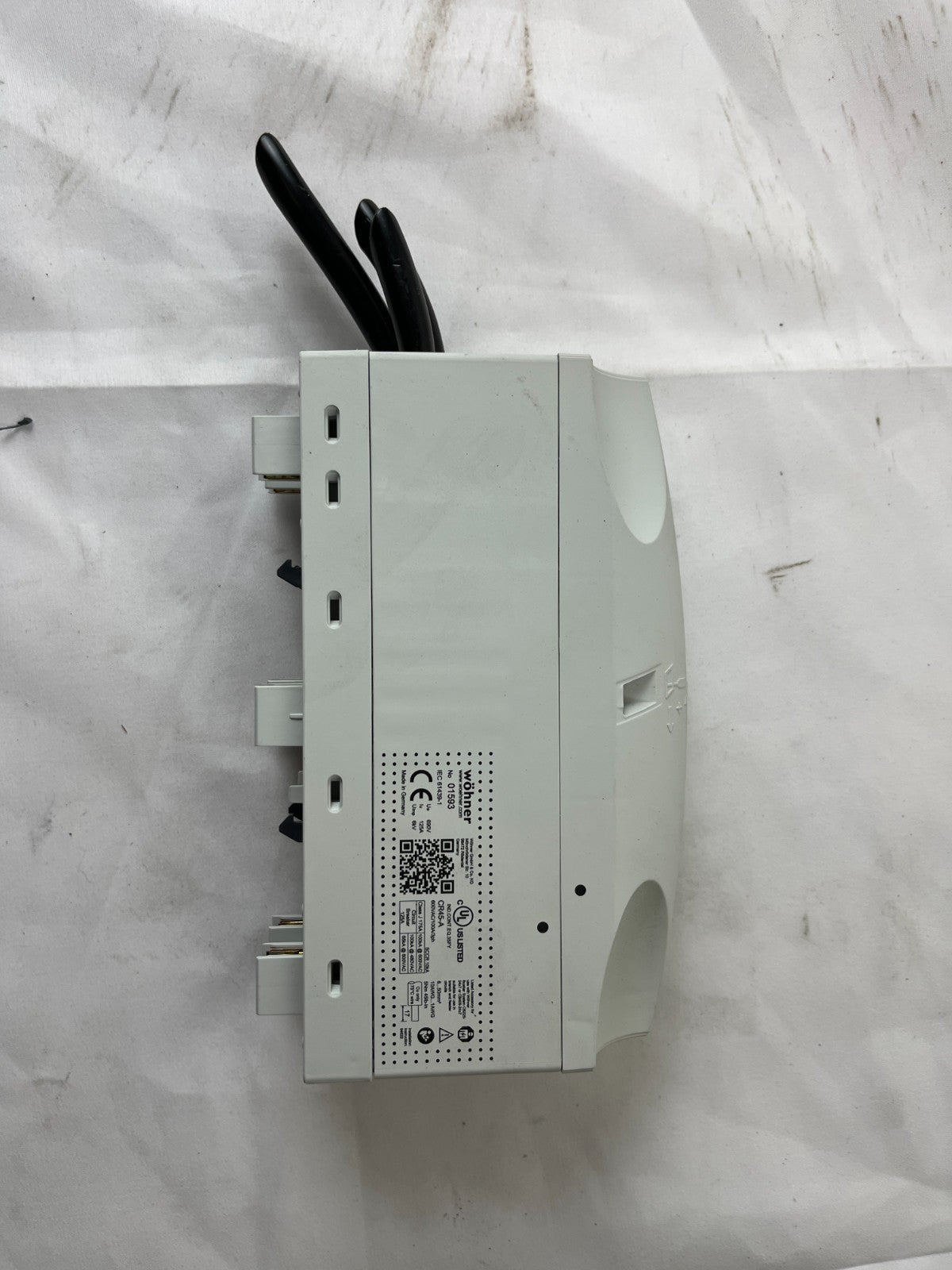 Wöhner CR45-A 125A Busbar Adapter IEC 61439-1 690V Industrial Power Module Used