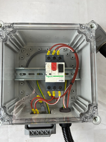 Schneider Electric GV2ME07 Motor Circuit Breaker In Enclosure With Harting