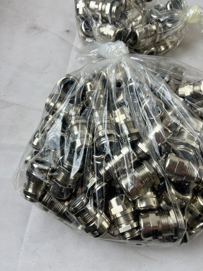 Metal Cable Glands Nickel Plated Industrial Cord Grip Bundle New Spare Parts