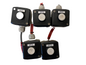 5x Schneider Electric Push Button Switches & Cable Glands - Used, Good Condition