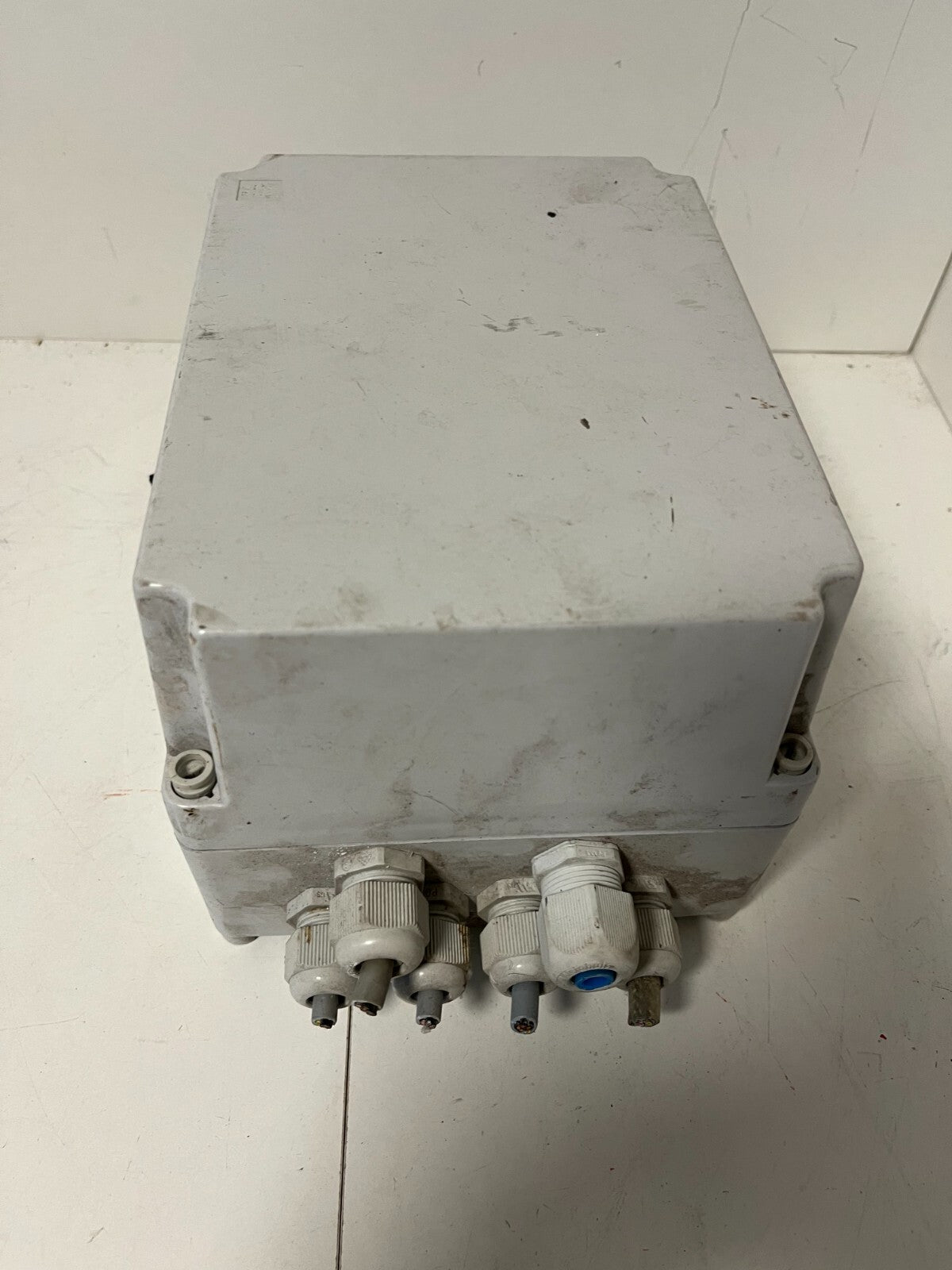 Industrial Control Box with Omron & Telemecanique Components – Used, Working