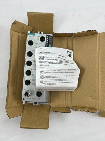 Siemens ET 200eco PN Analog Input Module 6ES7 144-6KD50-0AB0 | 8 AI RTD/TC Used