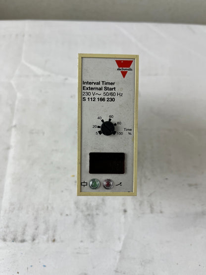 Carlo Gavazzi S 112 166 230 Interval Timer External Start 230V Used DK Denmark