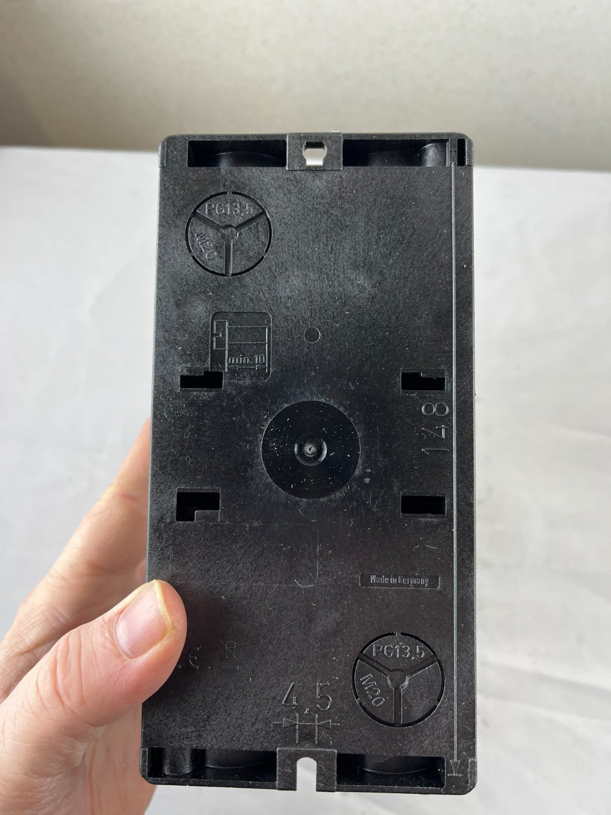 Eaton CI-K2-PKZ0 Insulated Enclosure with Red/Yellow Emergency Stop Handle IP65