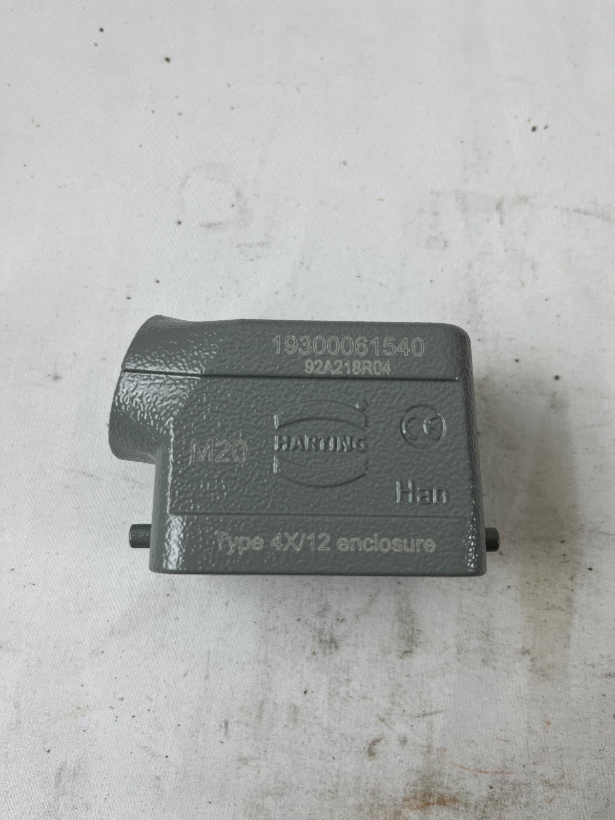 Harting Han 4X/12 Connector Hood M20 Side Entry 19300061540 New Spare Unit
